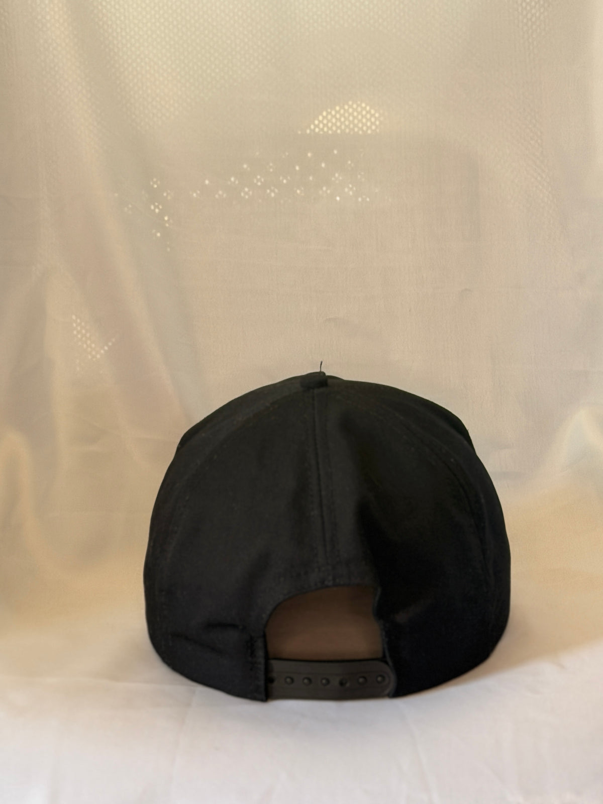 Vintage USA-Made NAVY Black & Gold Snapback Hat