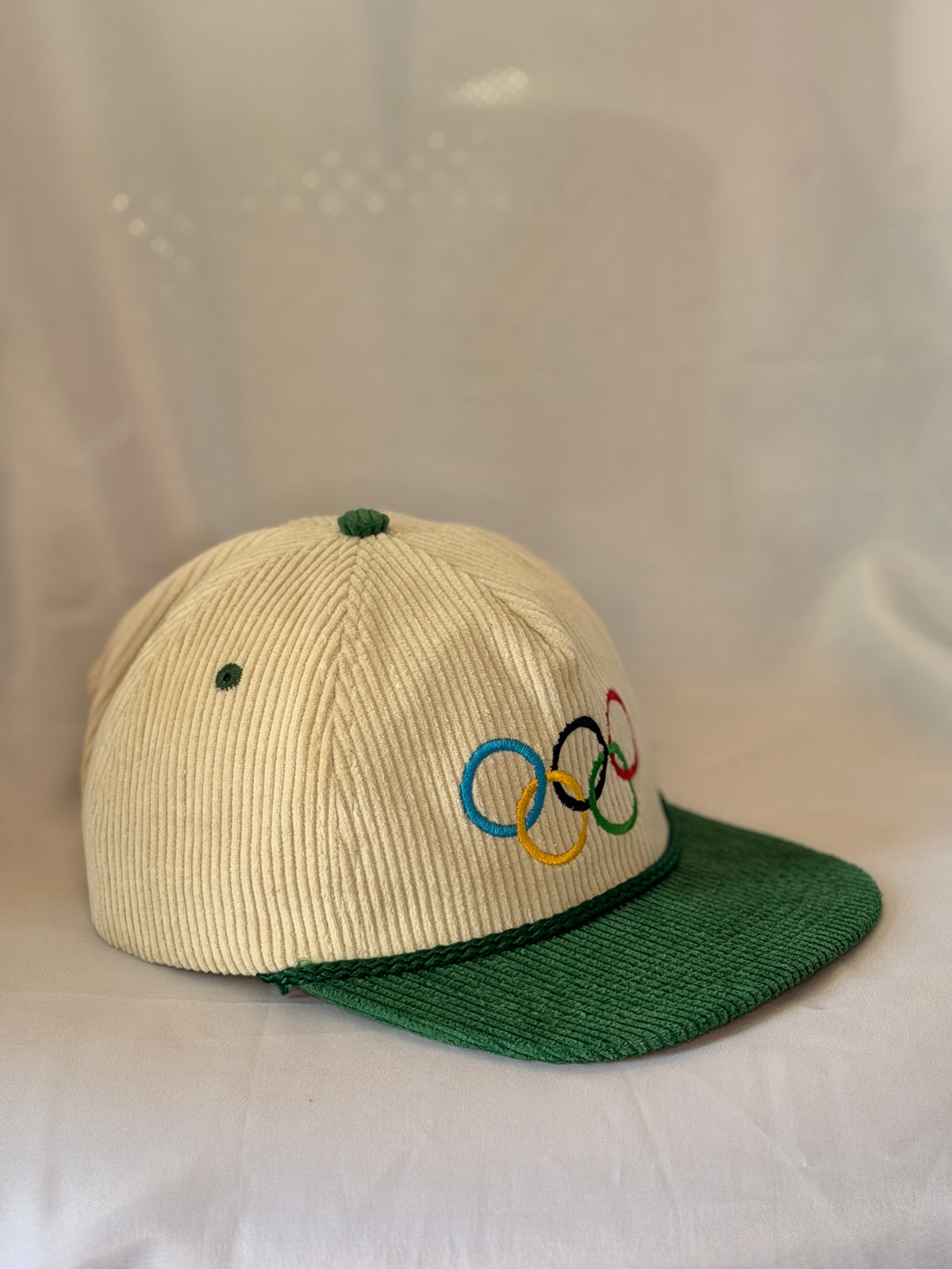 SNAG Collective Olympic Rings Corduroy Rope Snapback Hat