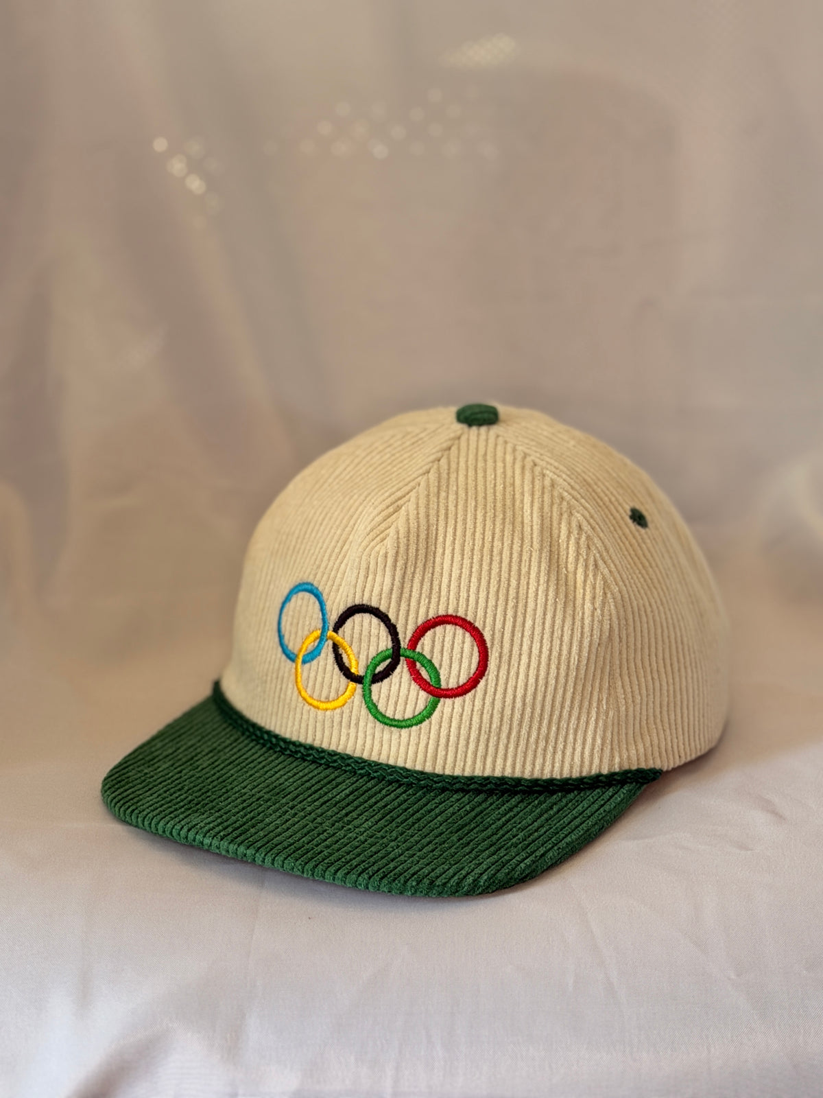 SNAG Collective Olympic Rings Corduroy Rope Snapback Hat