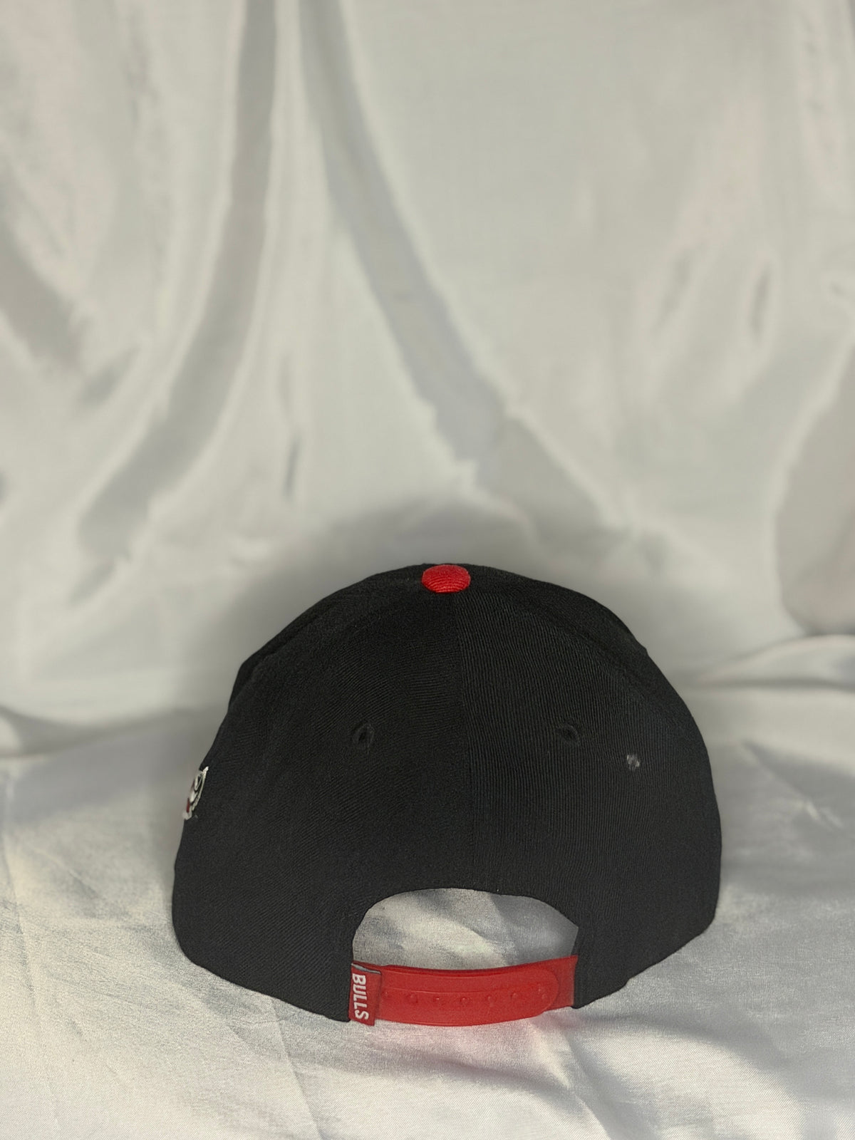 ’47 Brand Chicago Bulls Script 2.0 Hardwood Classics Snapback Hat Black Red