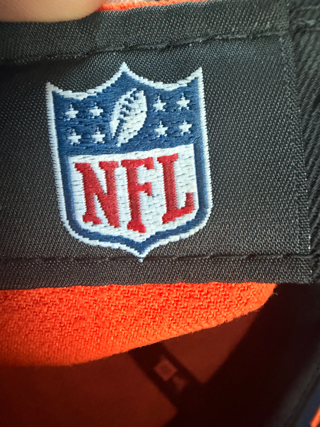 New Era Denver Broncos 59FIFTY Fitted Hat 6 7/8 Orange NFL Underbrim