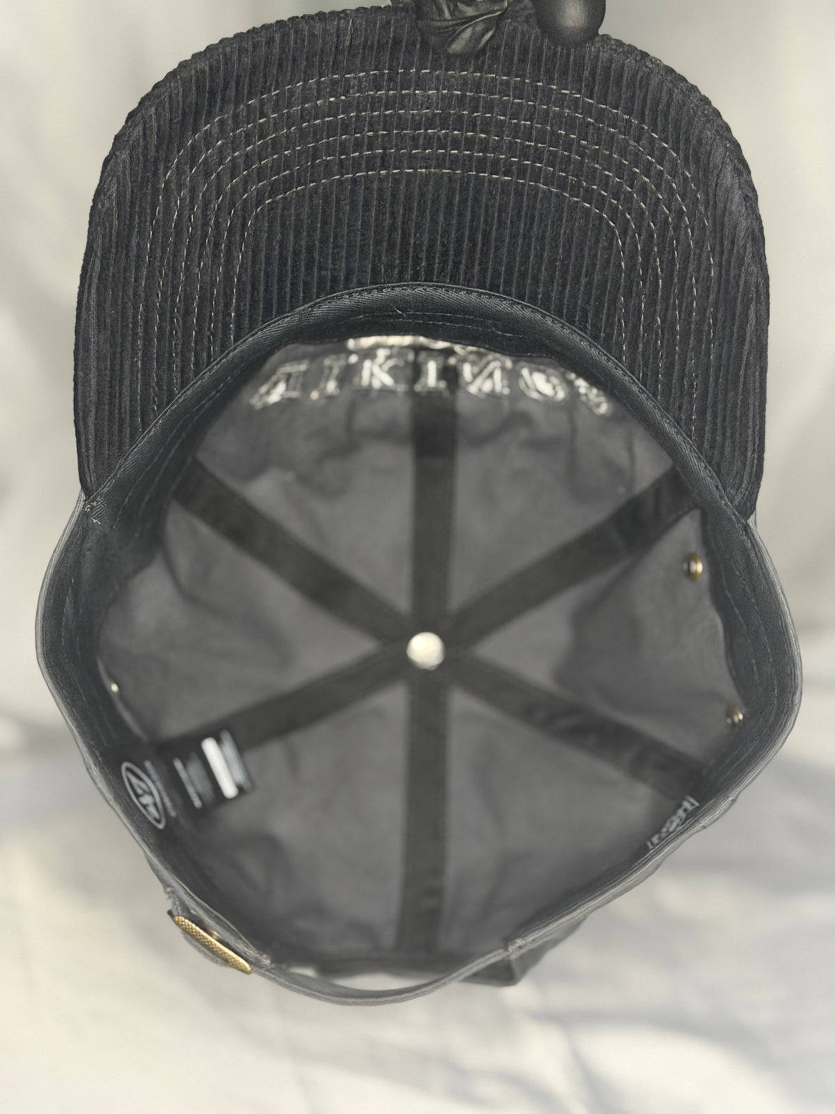 Minnesota Vikings ’47 Brand MIN 1961 Football Gray Black Strapback Hat NFL