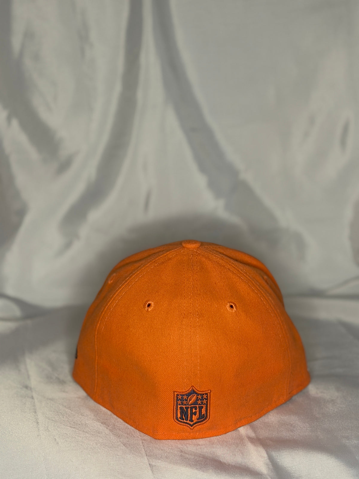 New Era Denver Broncos 59FIFTY Fitted Hat 6 7/8 Orange NFL Underbrim