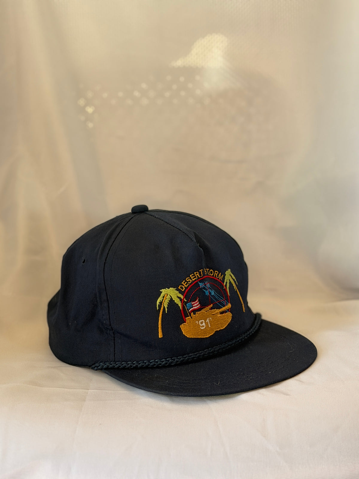 Vintage 1991 Desert Storm Yupoong Rope Snapback Hat