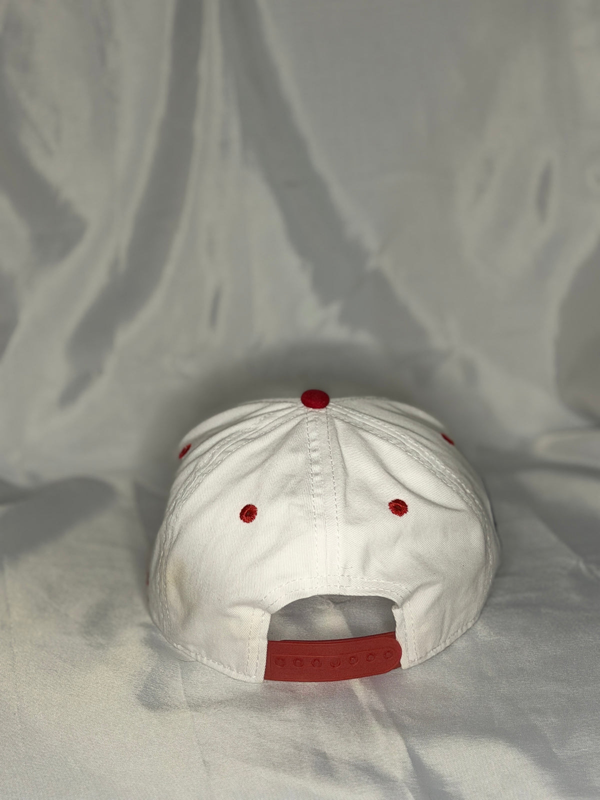 Rude Brand USBOXLA United States Box Lacrosse Snapback Hat White Red LAX