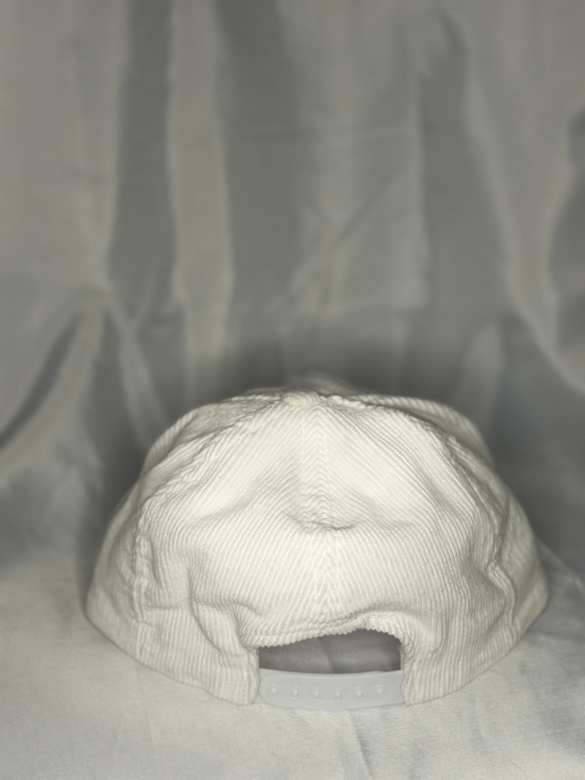 Vintage 1986 Penn State National Champions Corduroy Snapback Hat White NCAA