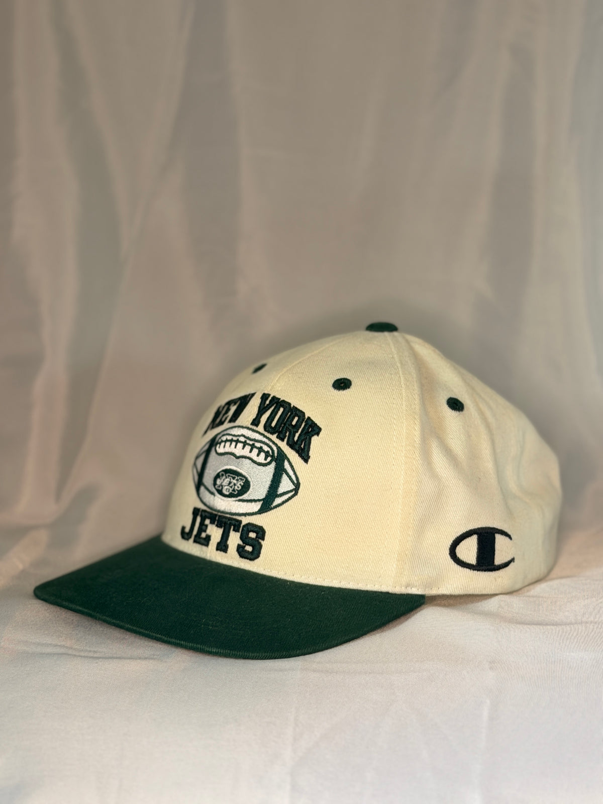 Vintage New York Jets Champion Football Snapback Hat