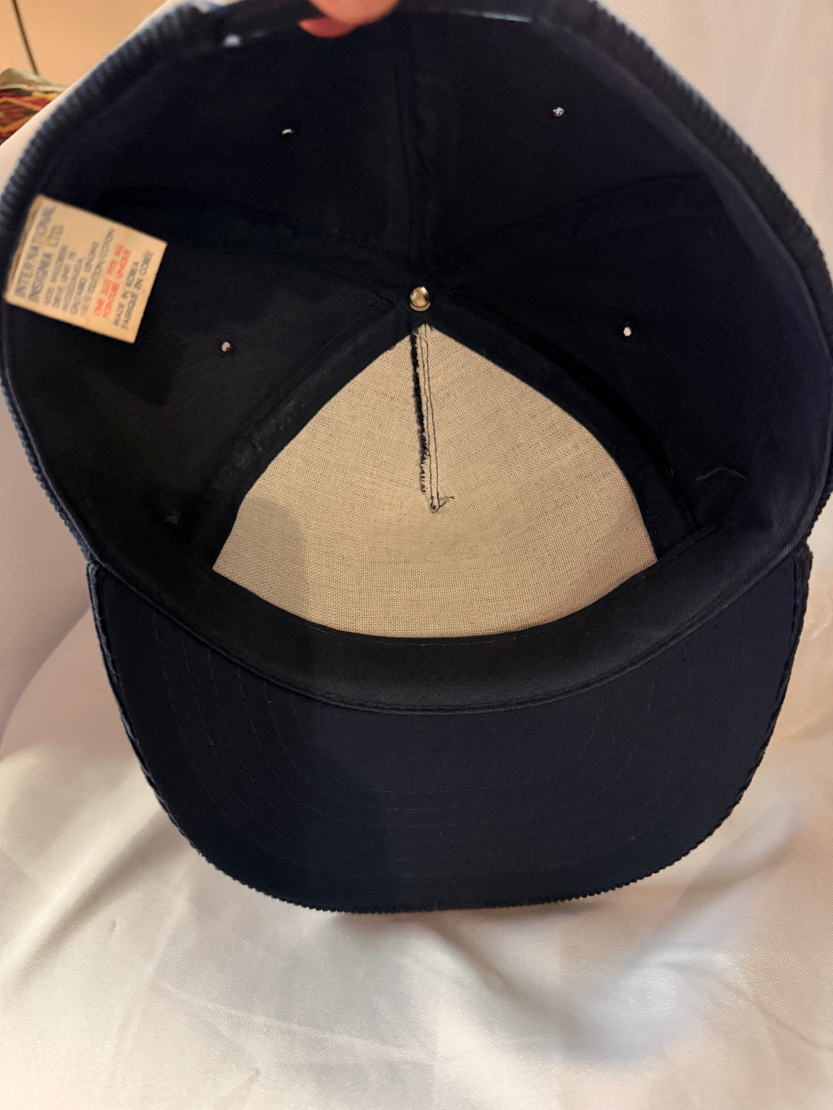 Vintage Calgary '88 Winter Olympics Corduroy Snapback Hat