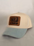 Last Dollar Club - Cream w/ baby blue brim