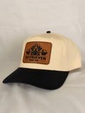 Retriever Hat Co. Lift Club - Cream w/ black brim